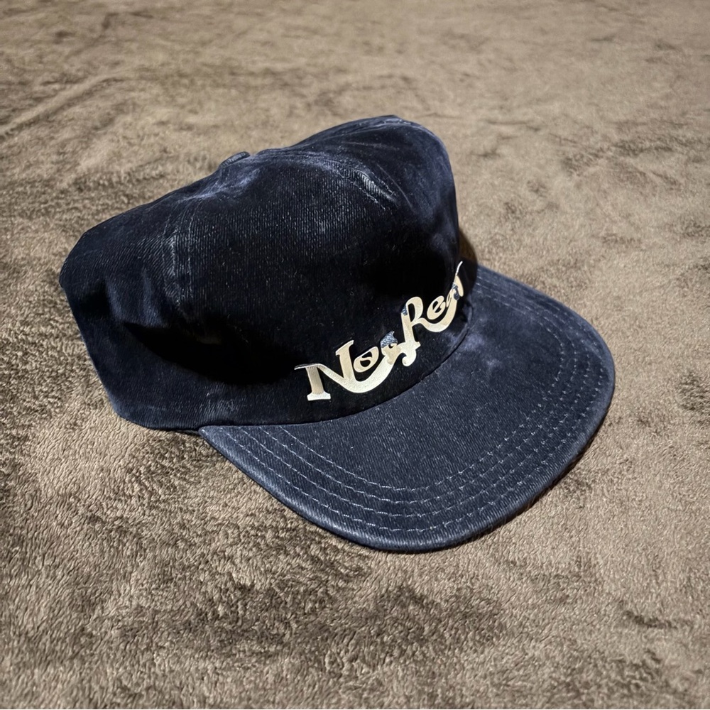 OFF-WHITE 'Not Real' Velour Skater Hat